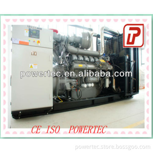Water cooled Soundproof type diesel genset with cummins engine Marathon alternator